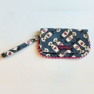 Bungalow 360 Sea Otter Canvas Wristlet Bag